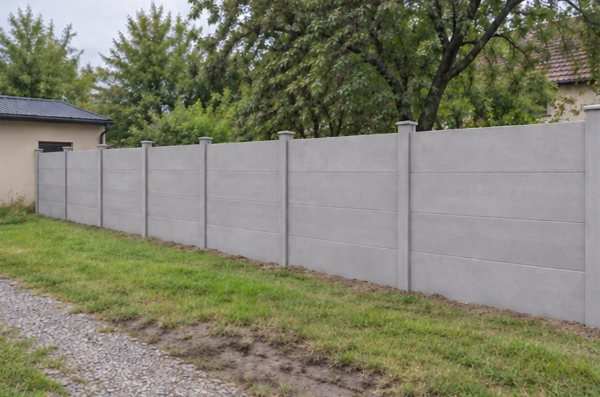 Панели между столбами: иллюстрация конструкции